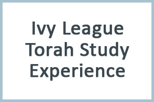 Ivy League Torah Study Experience
